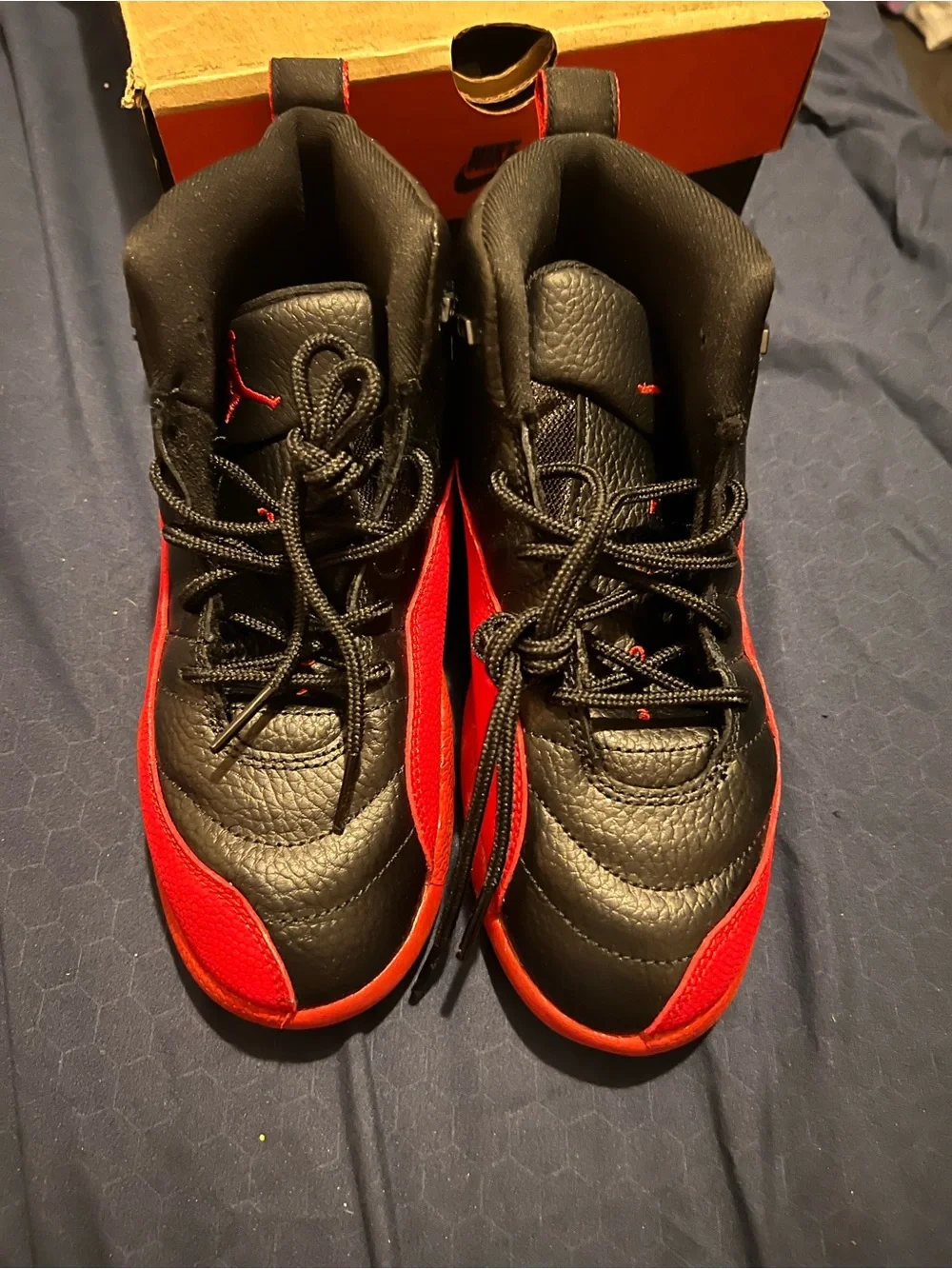 Nike Jordan 12 Retro Sneakers - Black/Red